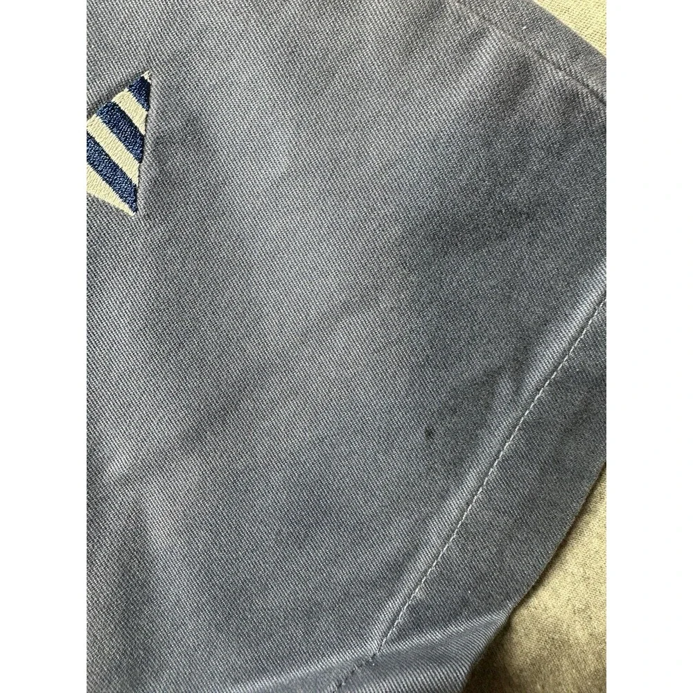 Vineyard Vines Men 34x30 Blue Embroidered‎ Nautical Flag Club Pant